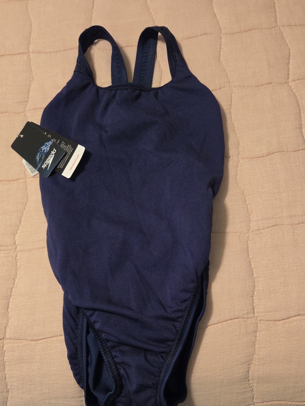 Speedo Pro LT Dark Navy Athletic One-Piece Swimsuit